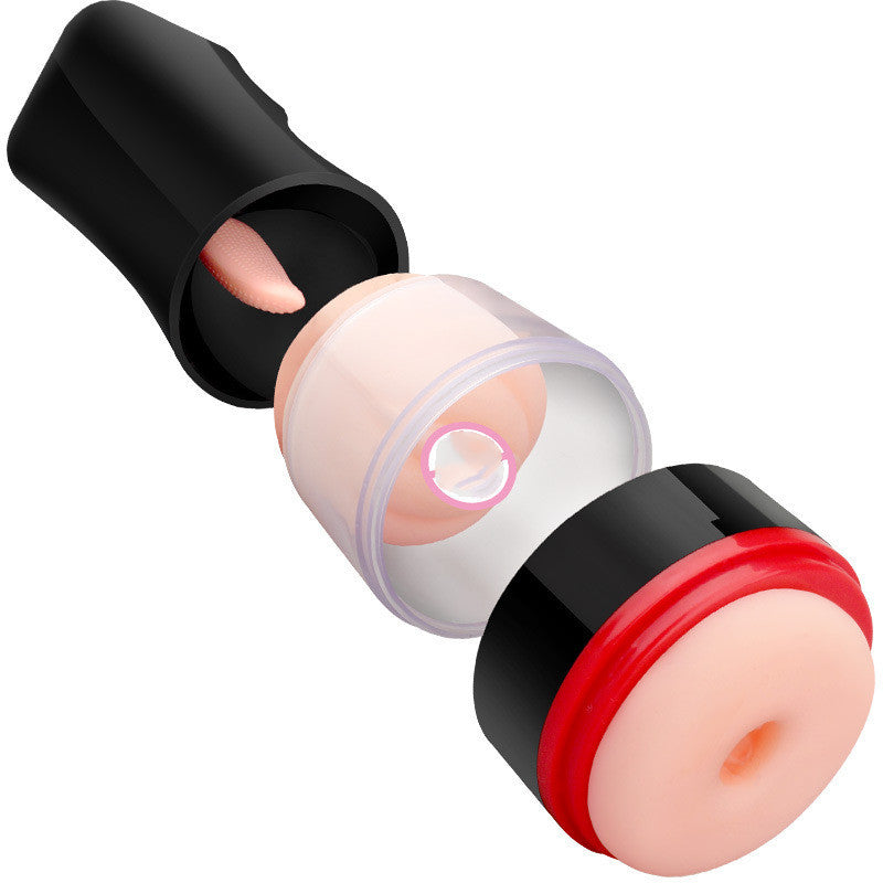 Deep Throat Men's Smart Pronunciation Warming Supplies