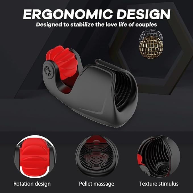 Male Masturbator- Penis- Training Vibrator, Tongue-Licking & 10 Vibrating Sex- Toy Male Stroker Trainer, Mens Penis- Trainer Masturbators Adult- Sex- Toys Men Gays