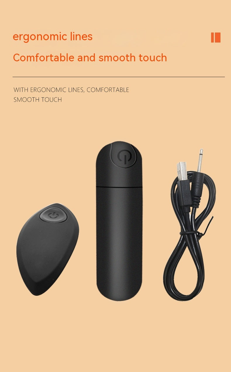 Remote Control Wireless Charging Mini Bullet Female Vibrating Spear
