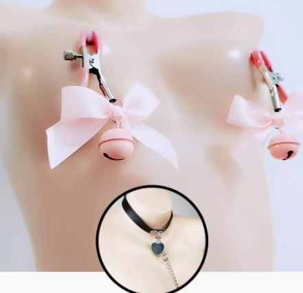Nipple Clamps Punish The Nipple By Stimulating The Clitoris Bells