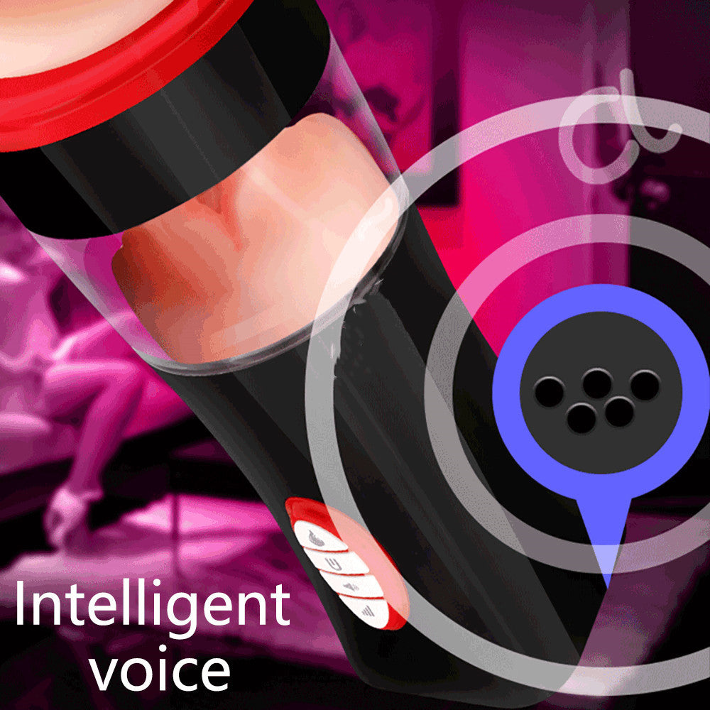 Deep Throat Men's Smart Pronunciation Warming Supplies