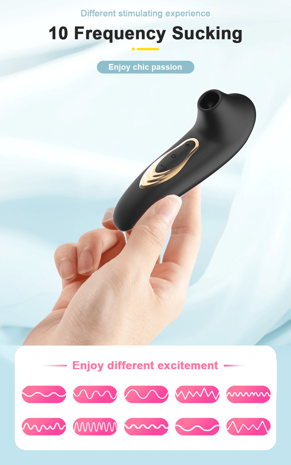 Powerful Oral Sucking Vibrator for Women Sucker Clitoris Vibrator Female Nipple Vacuum Stimulator Sex Toys Goods for Adults 18