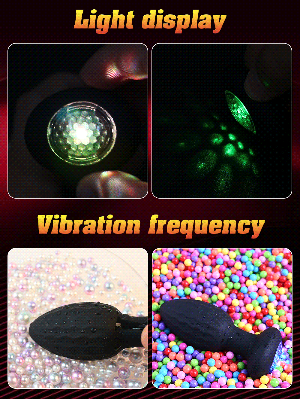 Anal Plug Vibrator Gay Anal Dildo Toy Butt Plug Stimulator Masturbation Penetration Vagina Anal Vibrating Men Women Toys Adults