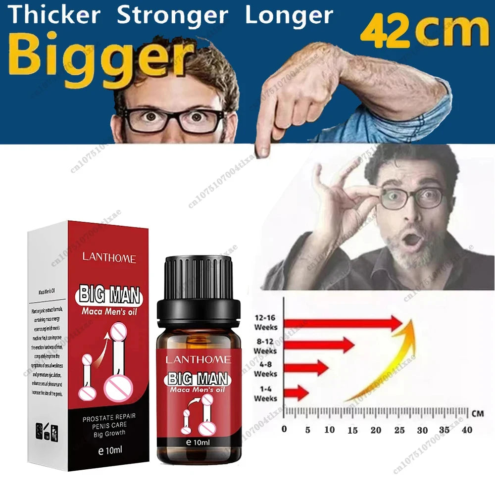 Penies Enlargment Oil Penis Thickening Growth Increase Big Dick Enlarge For Men Enhanced Erection Delay Ejaculation Big Cock Oil