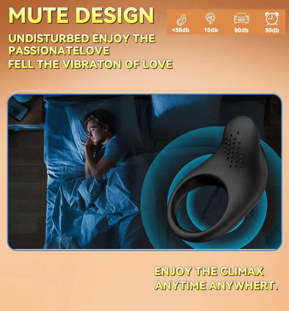 Ring Penis APP Control Vibrator Clitoris Stimulator Cock for Men Delay Ejaculation Sex Toys Lock Penisring Adult Male Couples