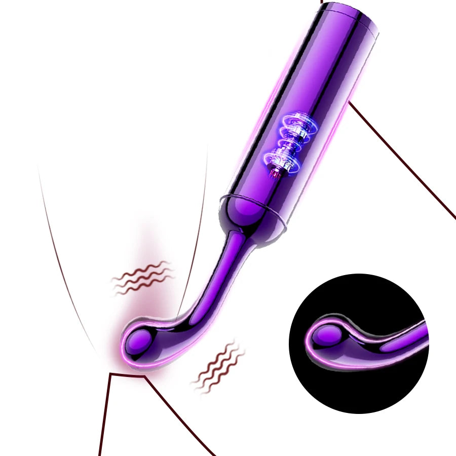 Clitoral Vibrator Female Squirting Vibrator G-spot Dildo Nipple Stimulator High Frequency Personal Massager Adult Sensual Toys
