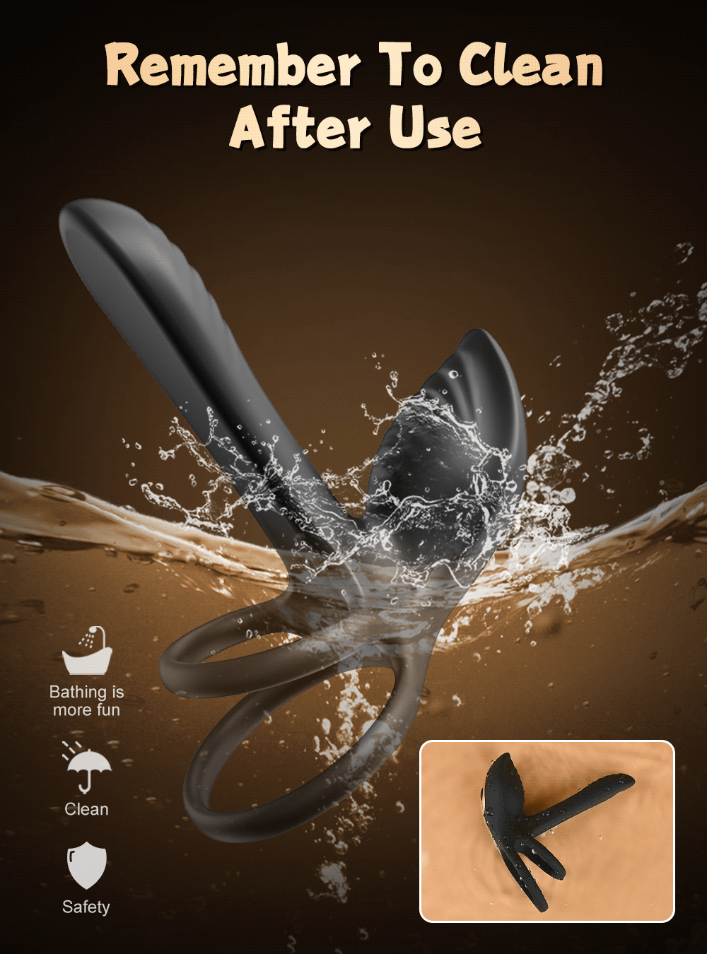 Wireless Bluetooth Vibrating Penis Ring Men Delay Ejaculation Cock Ring Vibrator Clitoris G Spot Stimulation Sex Toys for Couple