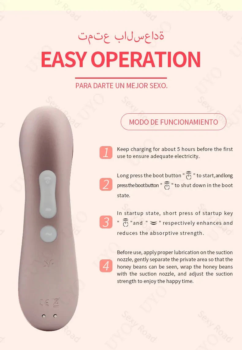 satisfyer Pro 2+ clitoris vibrator clitoral sucking stimulation women sex toys female nipple Sucker 18 adult products sex shops