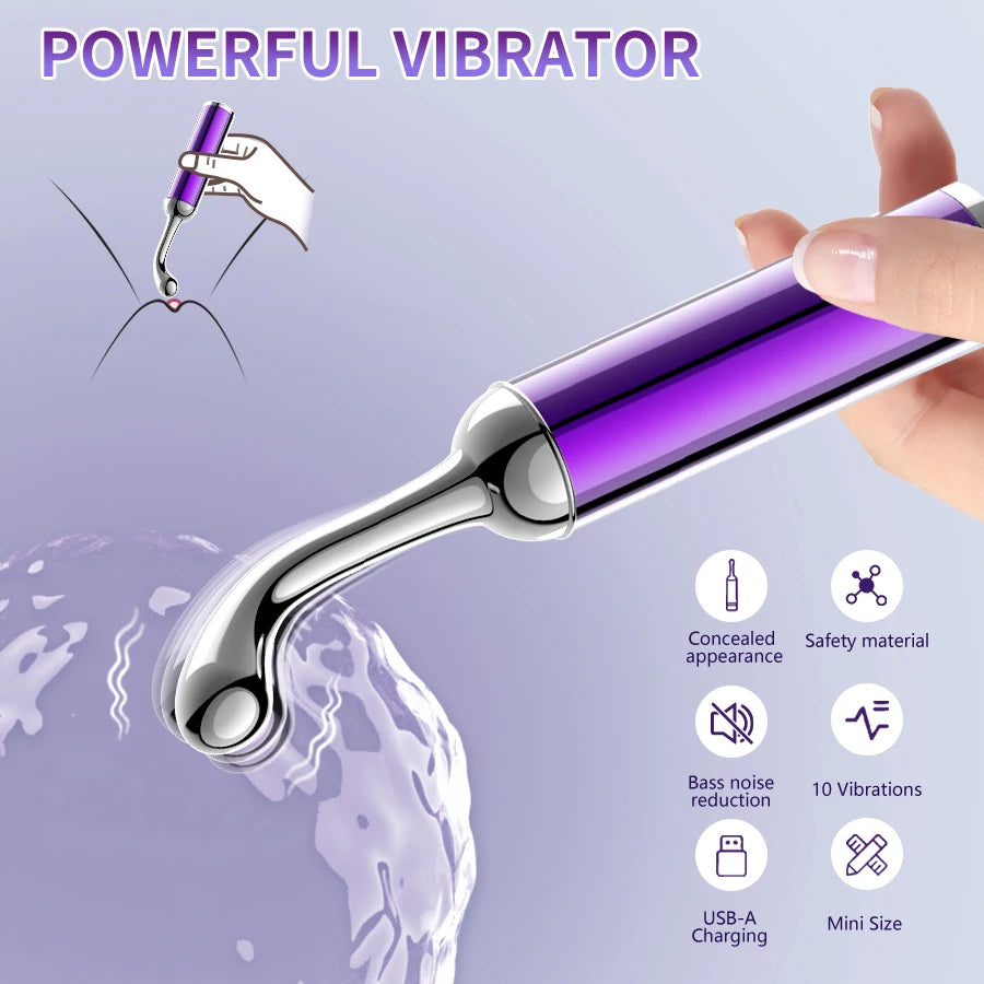 Clitoral Vibrator Female Squirting Vibrator G-spot Dildo Nipple Stimulator High Frequency Personal Massager Adult Sensual Toys