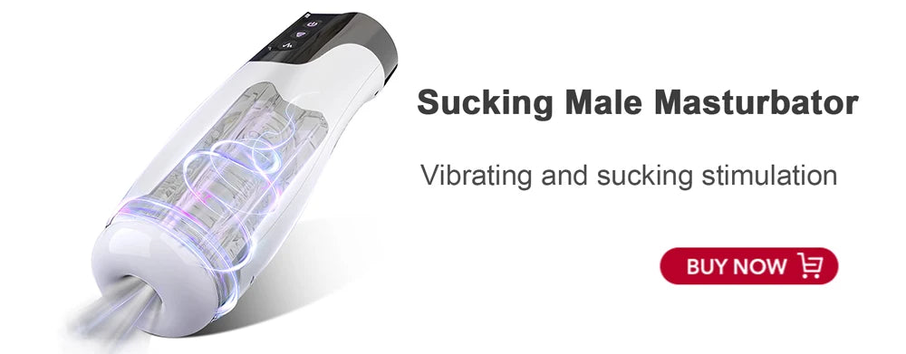 Automatic Male Sucking Mastubator Vibration Blowjob Machine Masturbation Cup Sex Toys Adult Goods for Men Masturbate Supplies