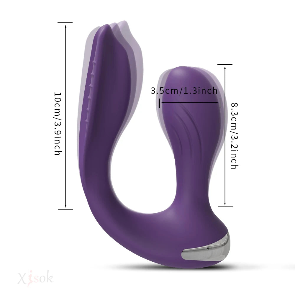 APP Control Panties Vibrator for Women Clit Stimulator Dual Ended Vagina Anal Vibrator Female Masturbator Sex Toy for Couples