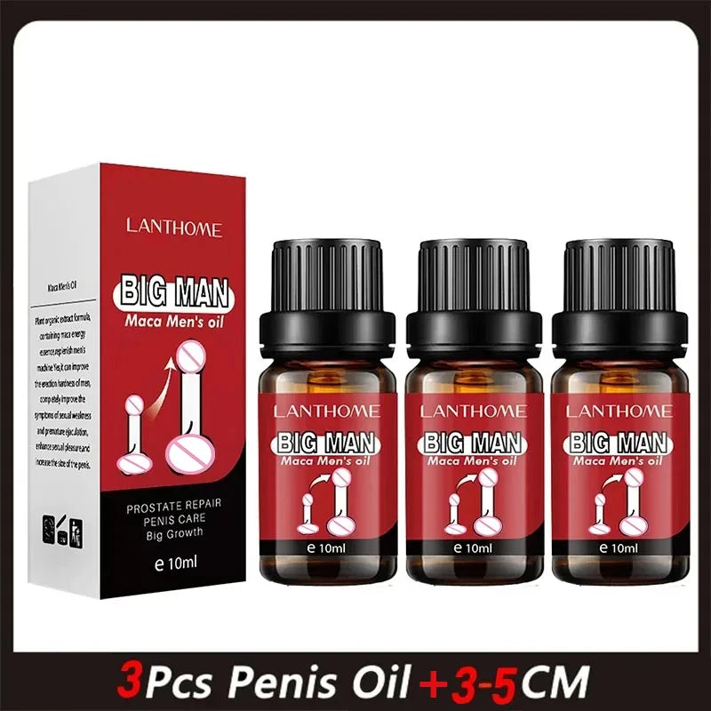 Penies Enlargment Oil Penis Thickening Growth Increase Big Dick Enlarge For Men Enhanced Erection Delay Ejaculation Big Cock Oil