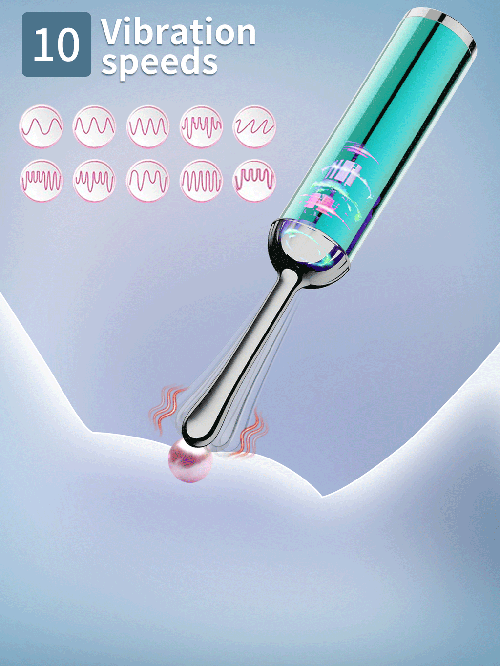 Clitoral Vibrator Female Squirting Vibrator G-spot Dildo Nipple Stimulator High Frequency Personal Massager Adult Sensual Toys