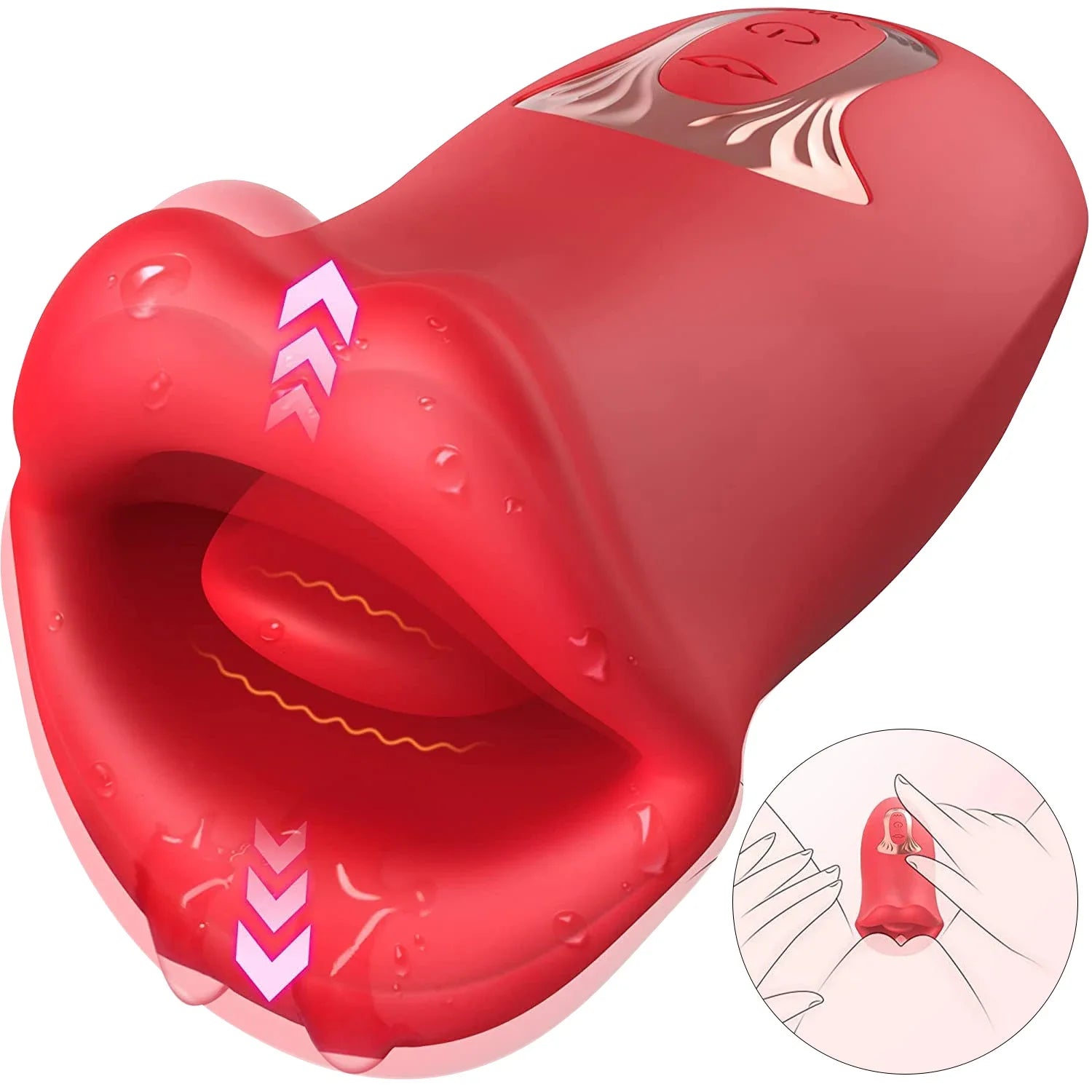 Powerful Sucking Vibrator for Women Tongue Licking Clitoris Sucker Female Oral Nipple Stimulator Sex Toys for Adults Goods 18+