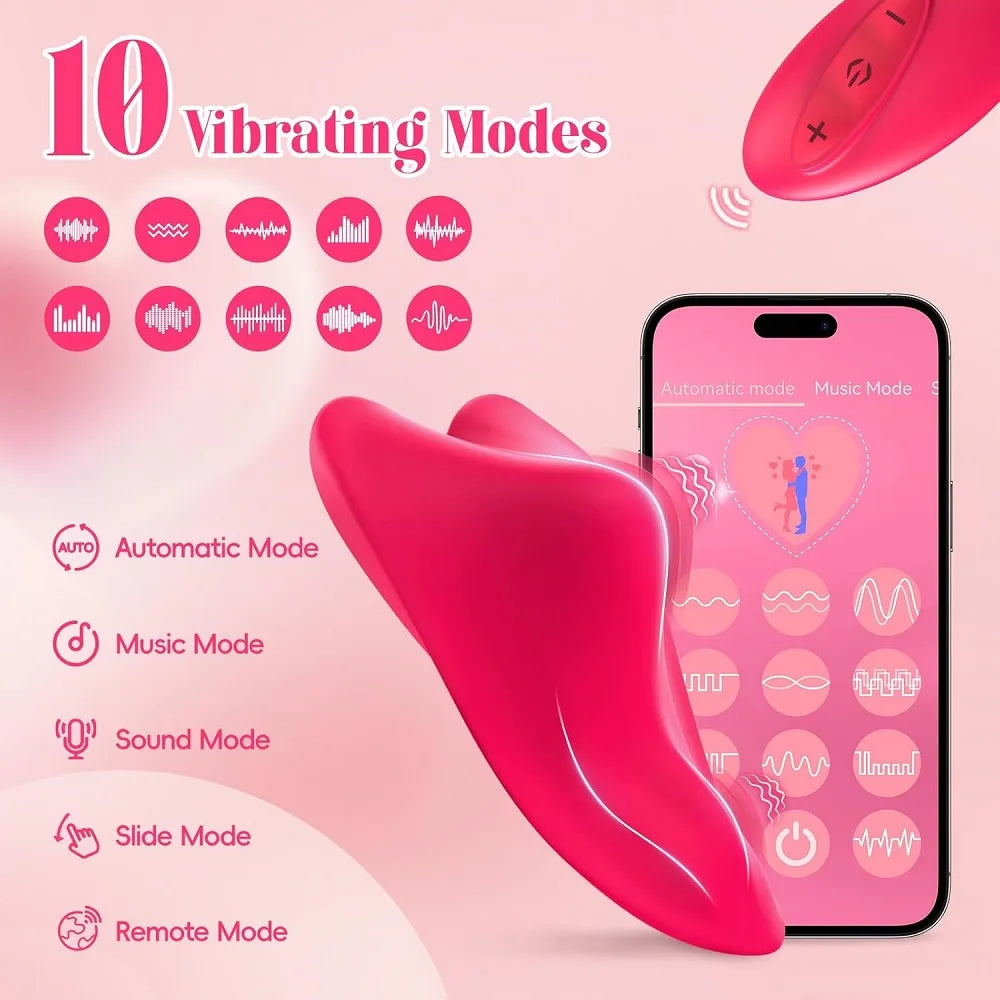 App Cellphone Remote Control Vibrator Wearable Panties 10 Vibration Vagina Clitoris Massager Mini Bullet Sex Toys for Women