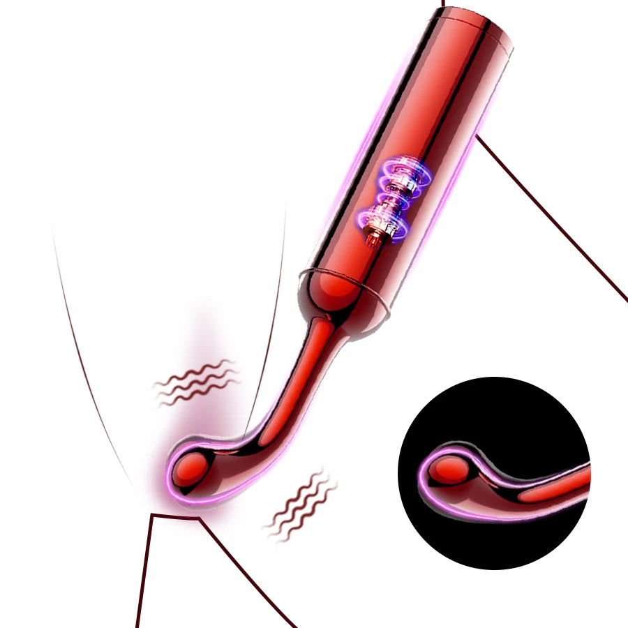 Clitoral Vibrator Female Squirting Vibrator G-spot Dildo Nipple Stimulator High Frequency Personal Massager Adult Sensual Toys