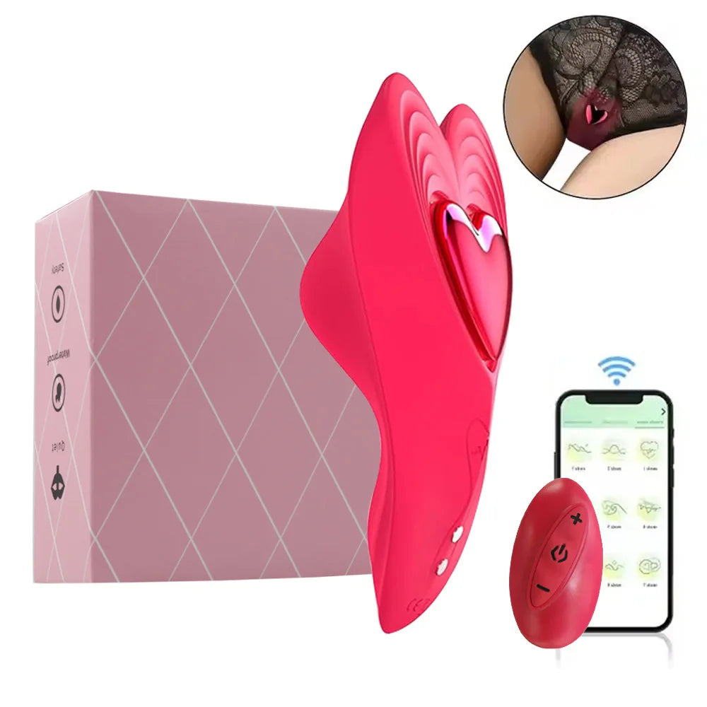 App Cellphone Remote Control Vibrator Wearable Panties 10 Vibration Vagina Clitoris Massager Mini Bullet Sex Toys for Women
