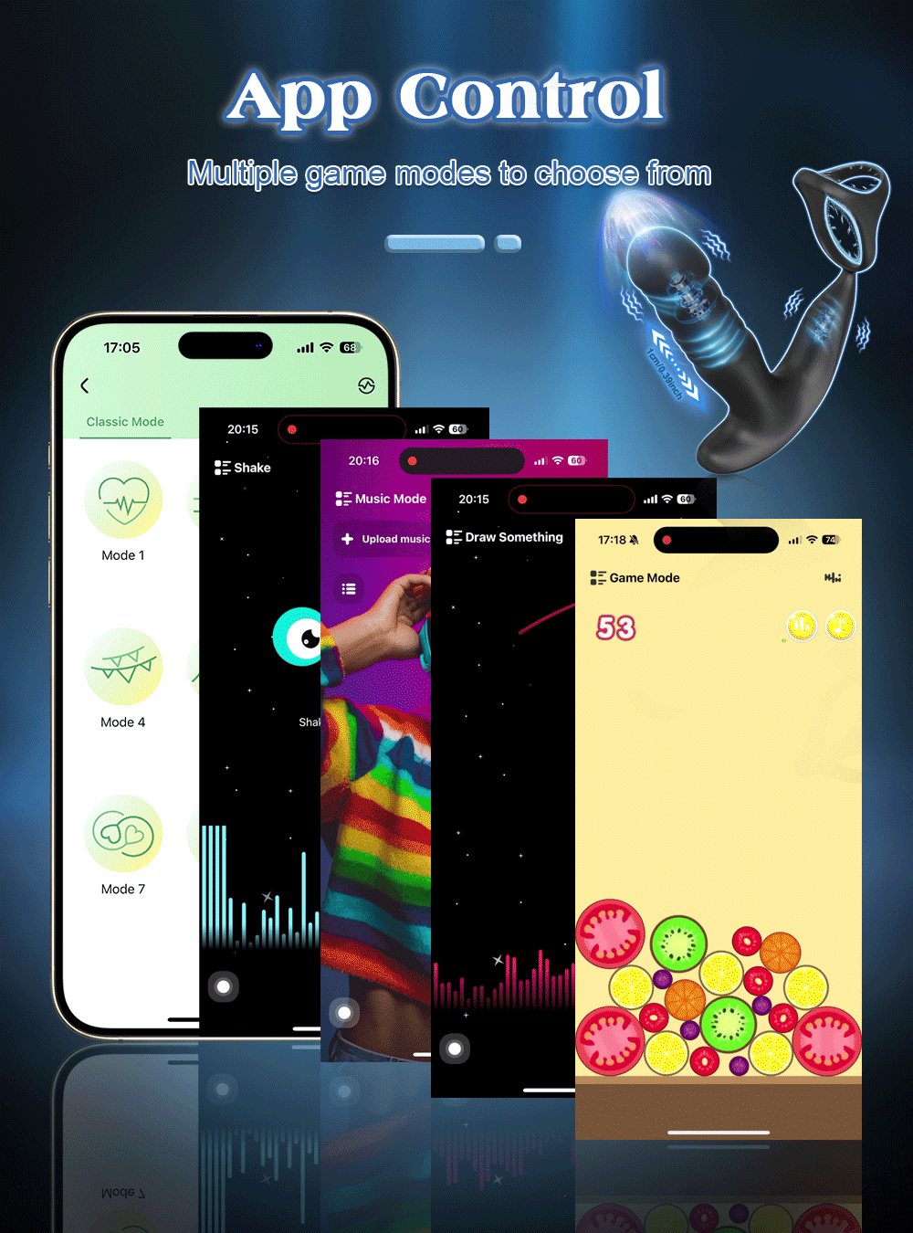 Vibrator Cock Ring Masturbation Tools for Gay Anal Plug Vibration Thrusting Prostate Anal Plug Men Butt Plug Adult Sex Toys