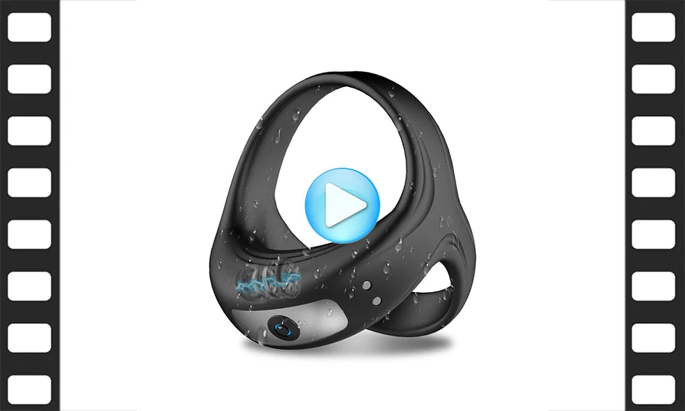 Cock Ring Penis Stimulator Massager Lasting Ejaculation Delay Vibrating Cock Rings Man Couple Ring Sex Adult Erotica Products 18