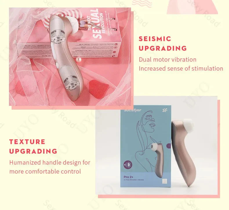 satisfyer Pro 2+ clitoris vibrator clitoral sucking stimulation women sex toys female nipple Sucker 18 adult products sex shops