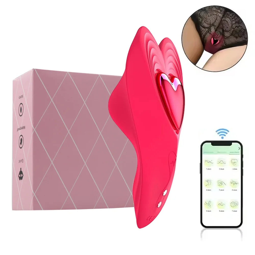 App Cellphone Remote Control Vibrator Wearable Panties 10 Vibration Vagina Clitoris Massager Mini Bullet Sex Toys for Women