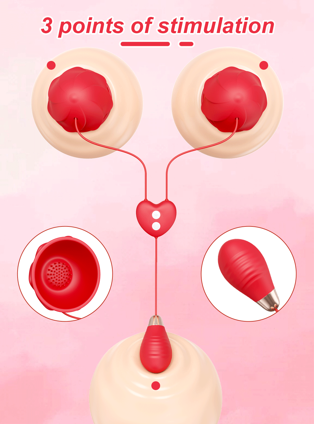 Nipple Toys for Adult Vibrator Masturbation for Women Couple Nipple Vagina Vibrating Sex Games Vibrator Stimulator Sex Toys