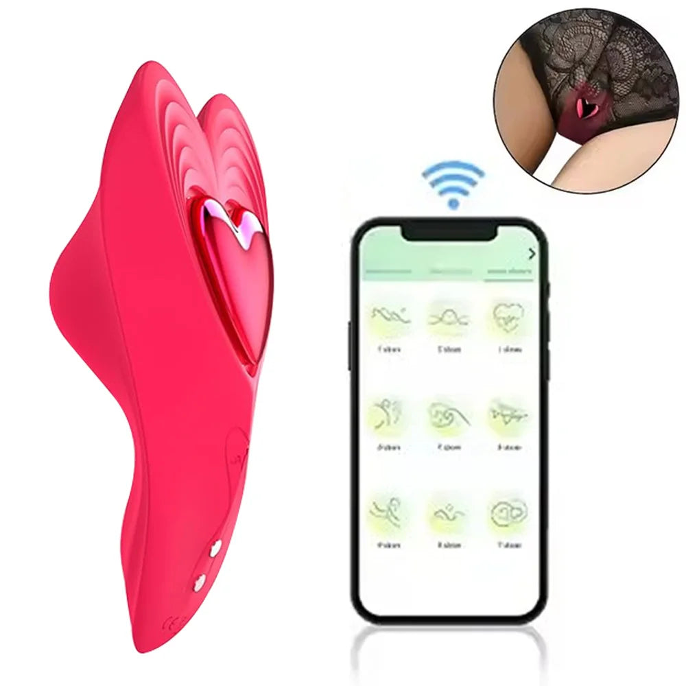 App Cellphone Remote Control Vibrator Wearable Panties 10 Vibration Vagina Clitoris Massager Mini Bullet Sex Toys for Women