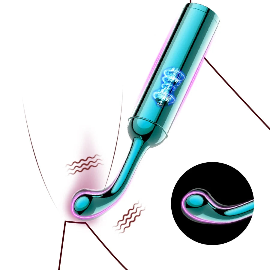 Clitoral Vibrator Female Squirting Vibrator G-spot Dildo Nipple Stimulator High Frequency Personal Massager Adult Sensual Toys