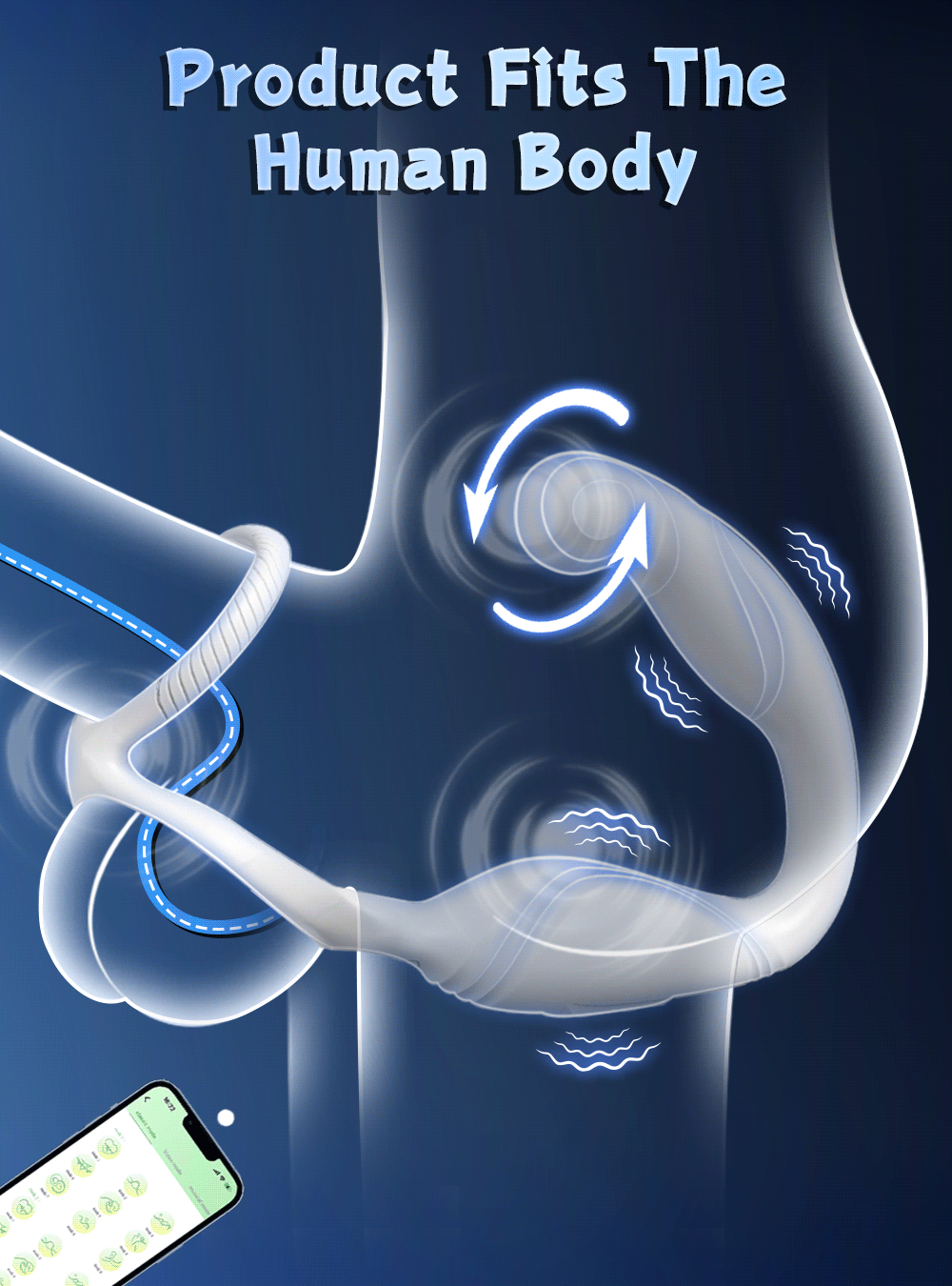 Vibrator Cock Ring Masturbation Tools for Gay Anal Plug Vibration Thrusting Prostate Anal Plug Men Butt Plug Adult Sex Toys