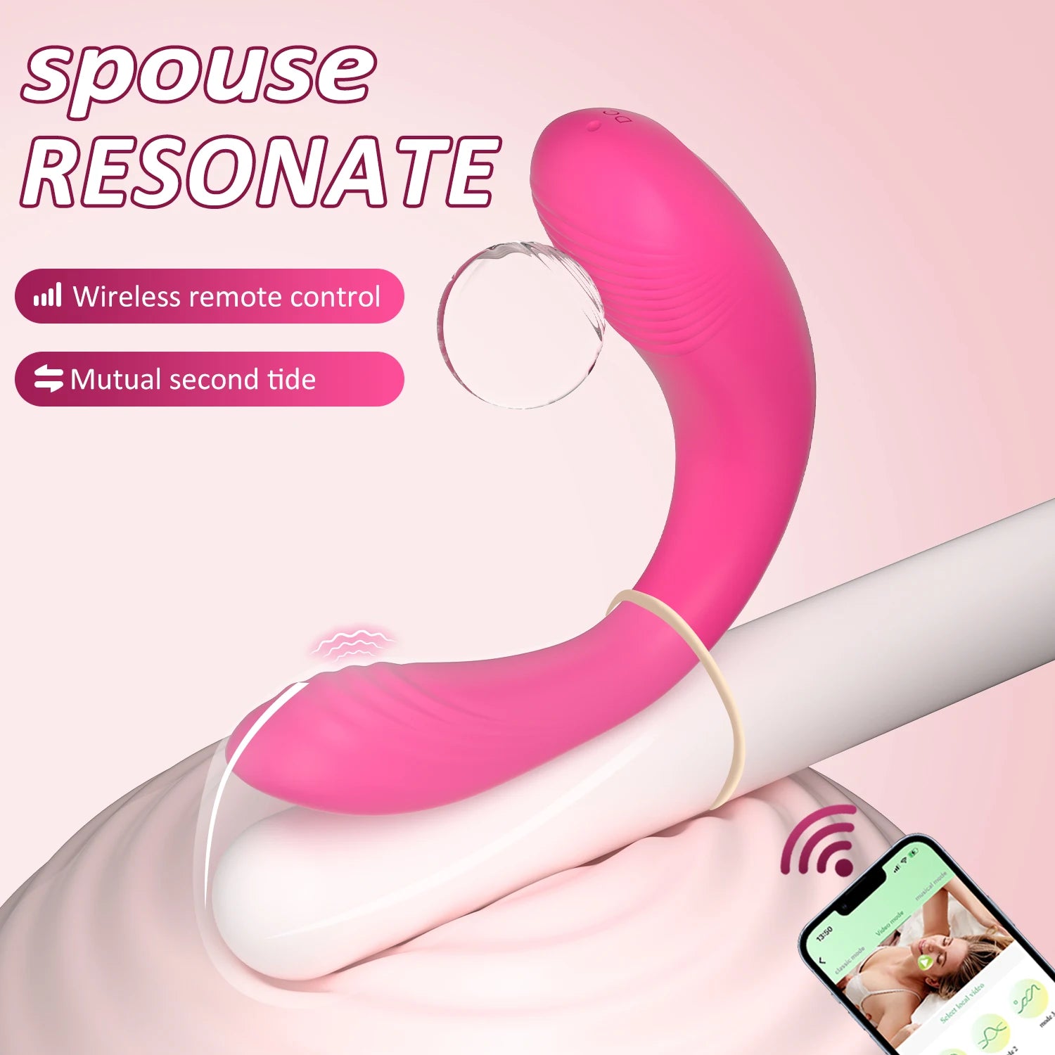 APP Bluetooth Control Couple Vibrator for Women Clitoris Stimulate Female G-Spot Dual Wearable Vibrating Massage Adult Sex Toys