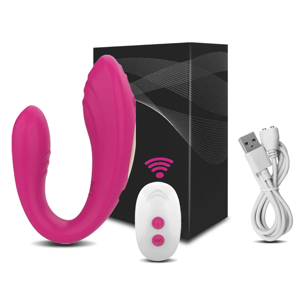 APP Bluetooth Control Couple Vibrator for Women Clitoris Stimulate Female G-Spot Dual Wearable Vibrating Massage Adult Sex Toys