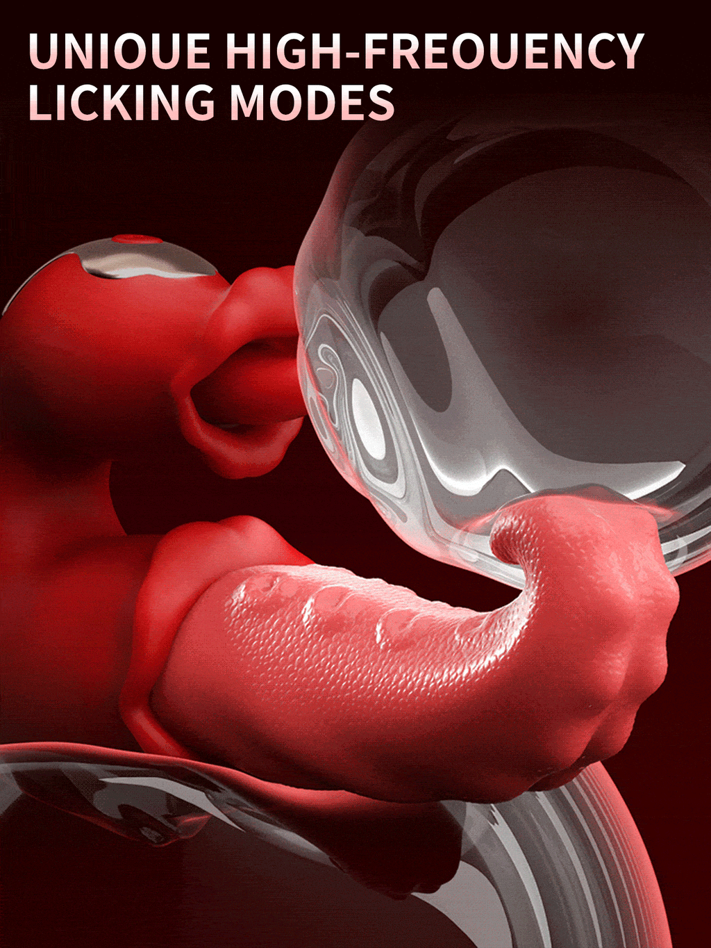 Female Vibrator Adult Sex Toys Thrust Vibrator Dildo Rose Sex Toys 10 Licking and Vibrating Patterns G Spot Clitoral Stimulator