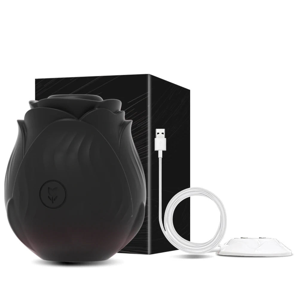 Powerful Sucking Vibrator for Women Vacuum Clitoris Stimulator Female Oral Nipple Clit Sucker Vibrating Adults Sex Rose-Toys