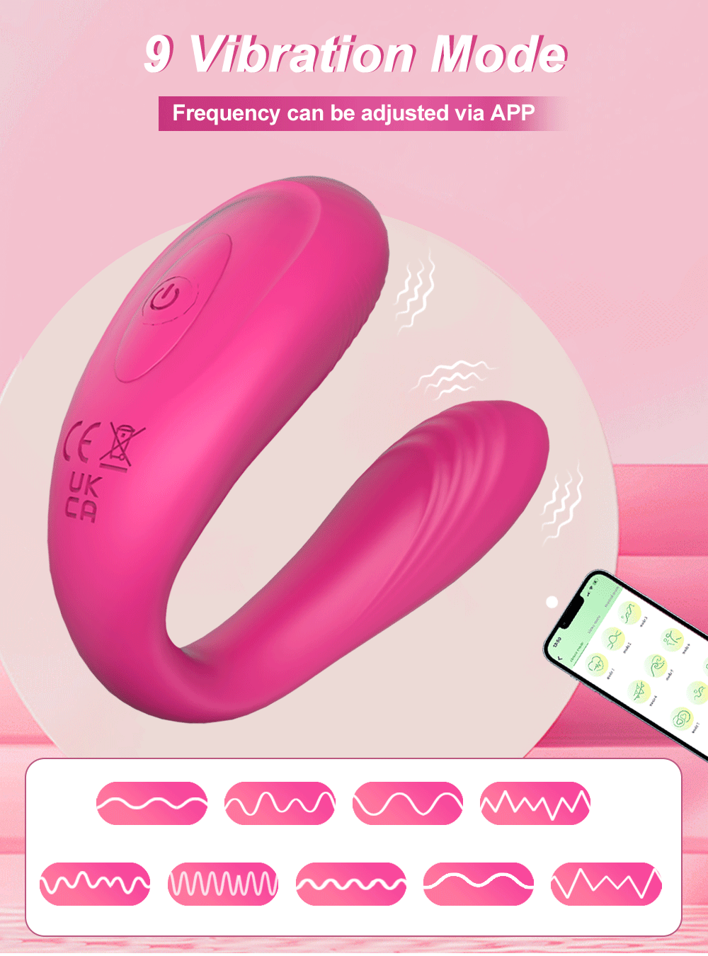 APP Bluetooth Control Couple Vibrator for Women Clitoris Stimulate Female G-Spot Dual Wearable Vibrating Massage Adult Sex Toys