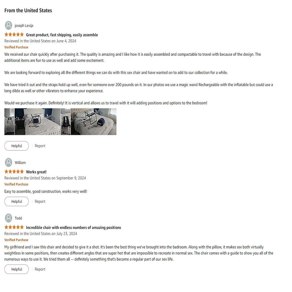 Upgraded Weightless Sex Chair Sex Position Enhancer Chair Assistance Sex SM Swings Sex Sofa Sex Bench Sex Stool Dildo Chair BDSM