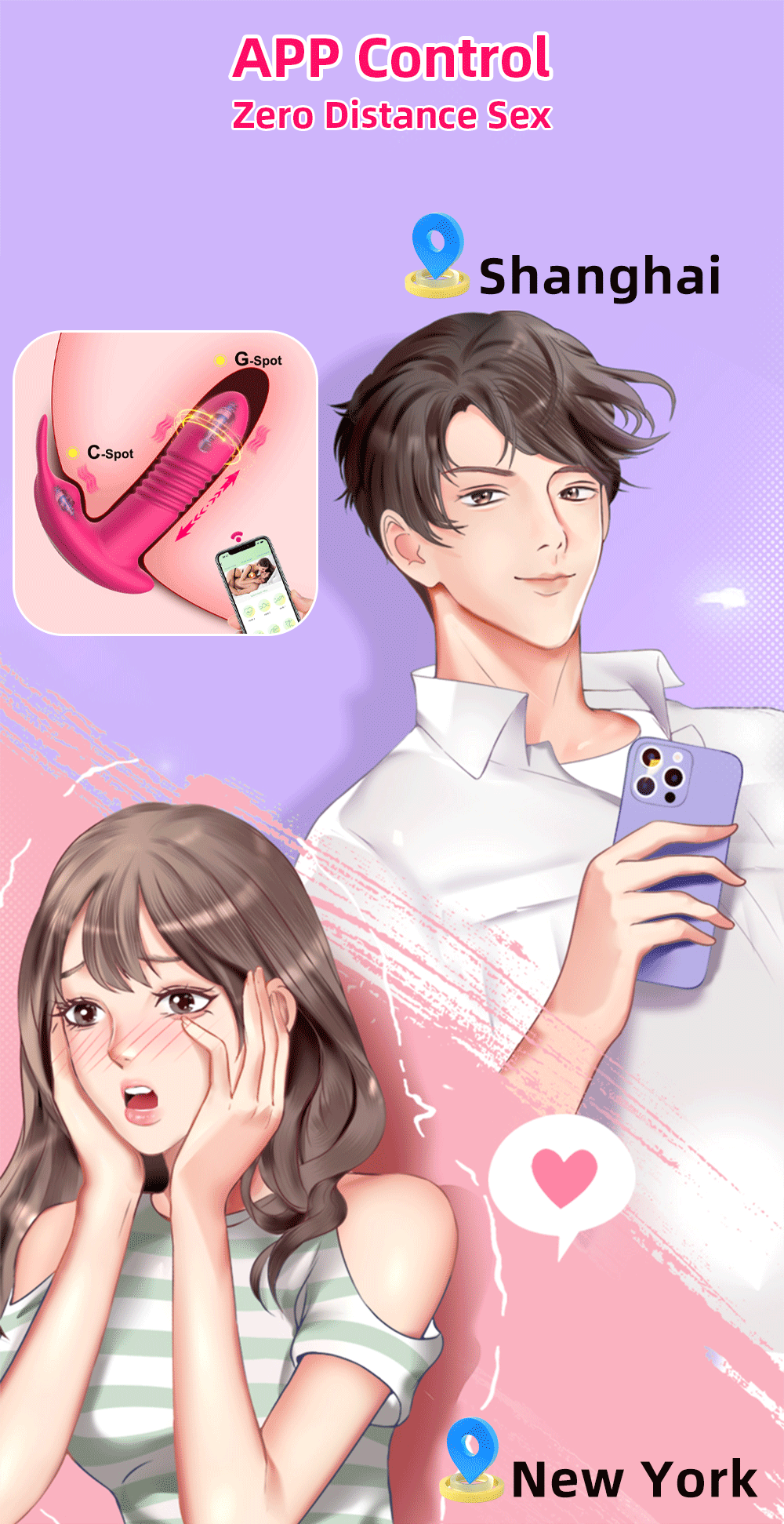 Thrusting Vibrator for Women APP Rotating Telescopic Dildo Remote Control G Spot Massage Clitoris Stimulator Sex Toy for Women