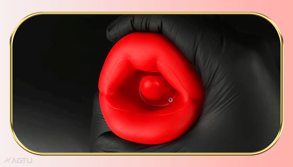 Rose-Tongue Sucking Licking Vibrator Female G Spot Orgasm Sex Toy Biting Nipple Oral Clitoris Stimulator Sex Toys for Women