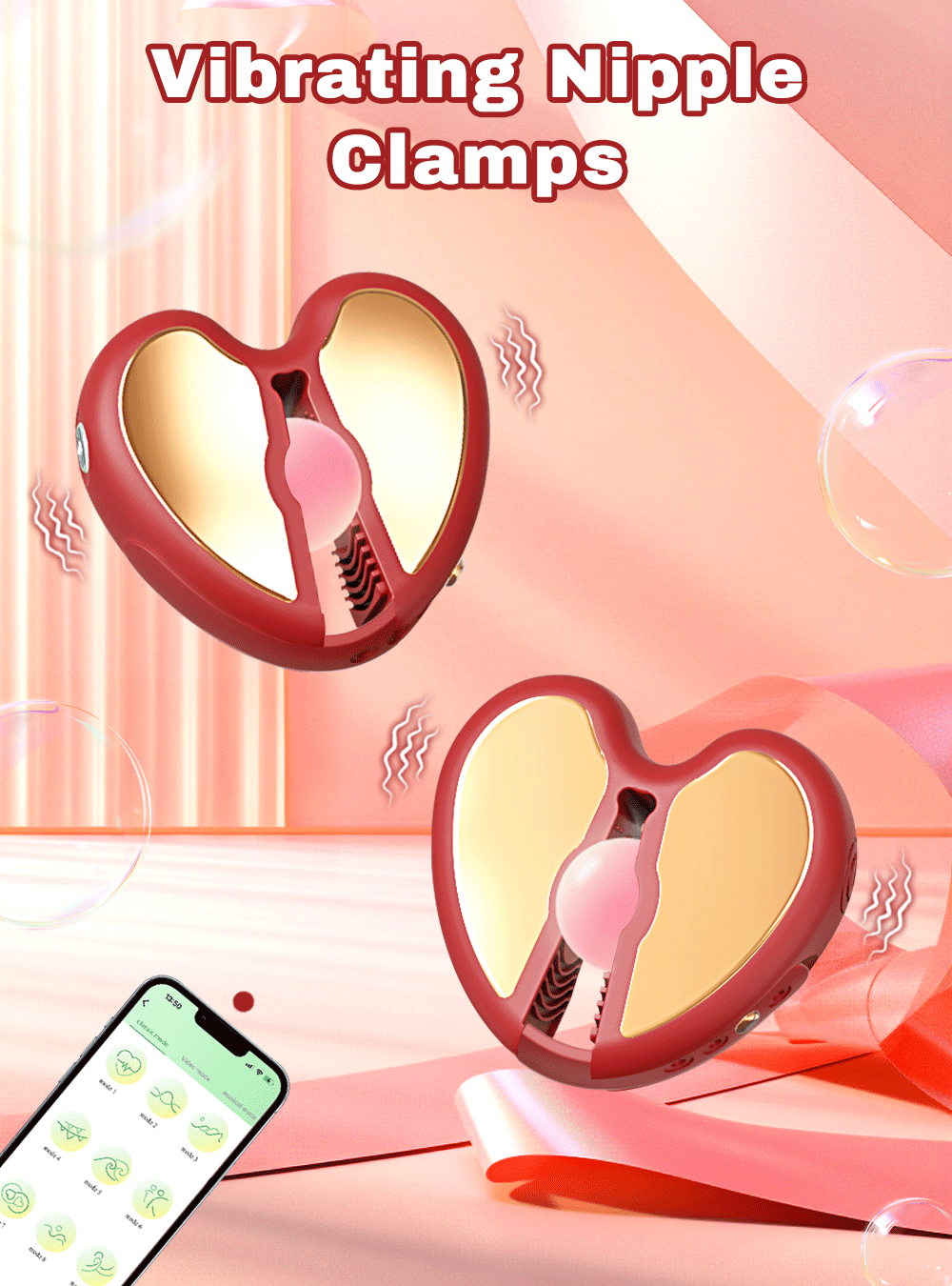 Nipple Toys for Adult Vibrator Masturbation for Women Couple Nipple Vagina Vibrating Sex Games Vibrator Stimulator Sex Toys