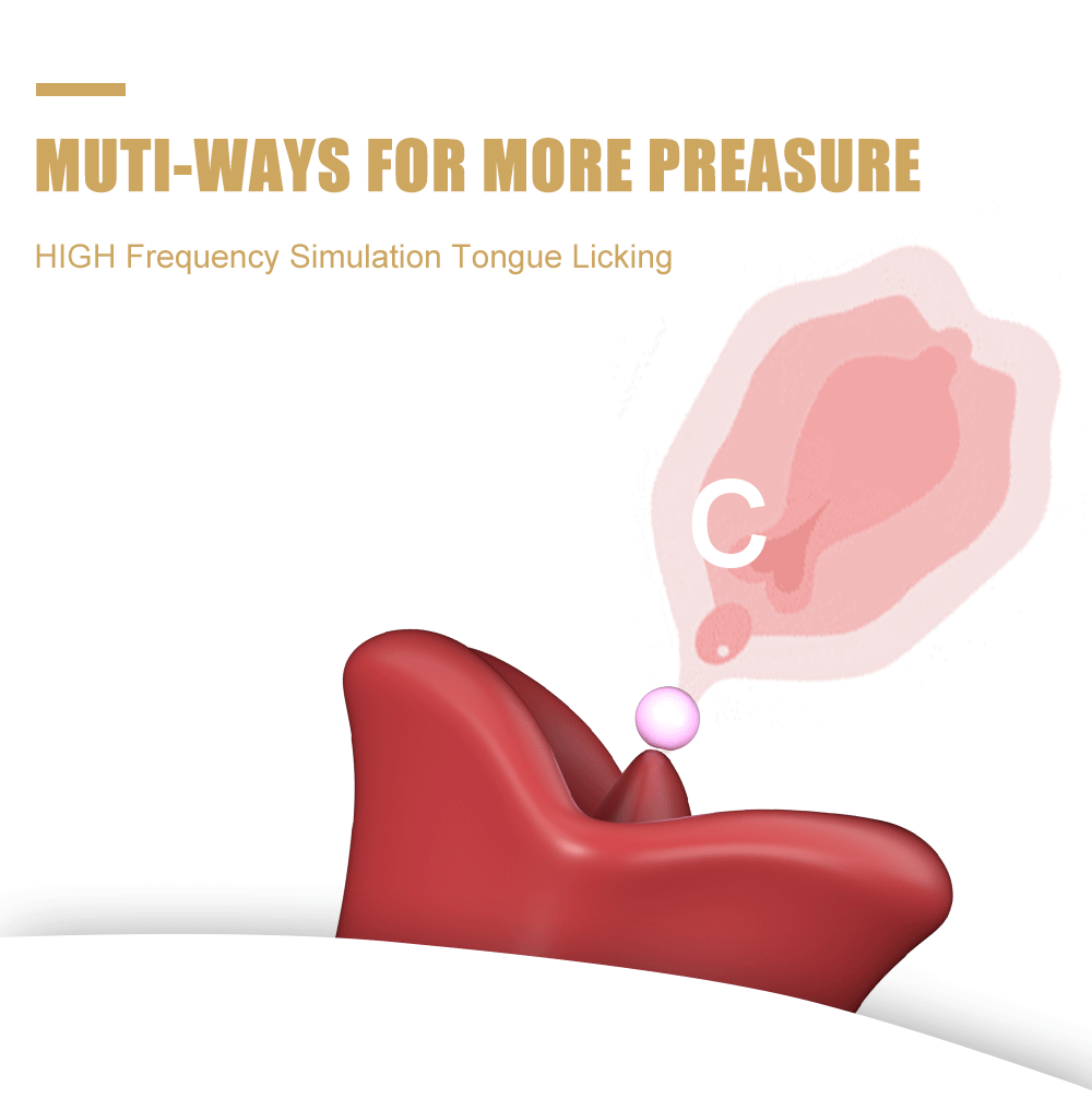 Powerful Sucking Vibrator for Women Tongue Licking Clitoris Sucker Female Oral Nipple Stimulator Sex Toys for Adults Goods 18+