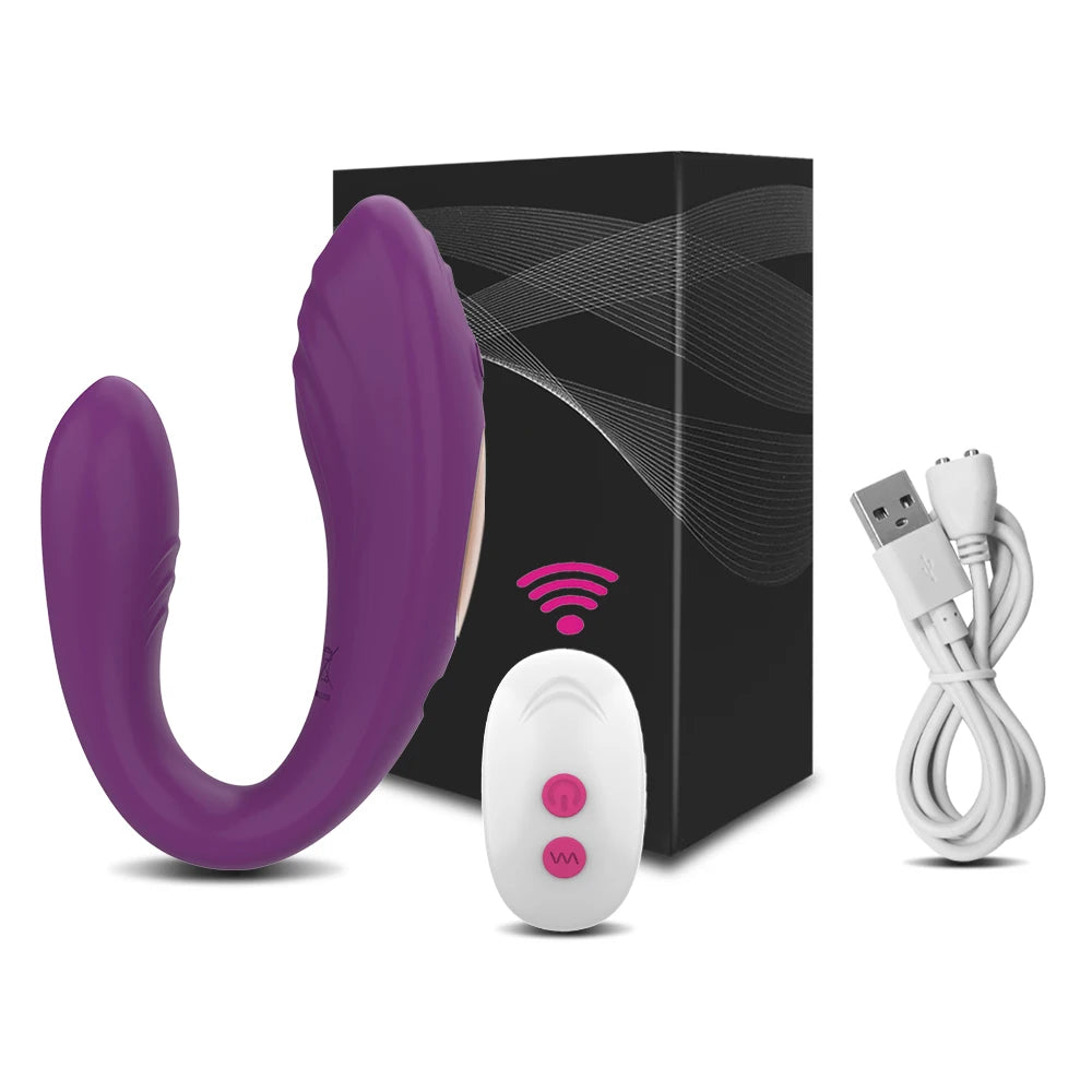 APP Bluetooth Control Couple Vibrator for Women Clitoris Stimulate Female G-Spot Dual Wearable Vibrating Massage Adult Sex Toys