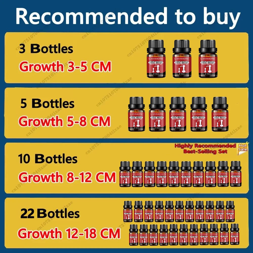 Penies Enlargment Oil Penis Thickening Growth Increase Big Dick Enlarge For Men Enhanced Erection Delay Ejaculation Big Cock Oil