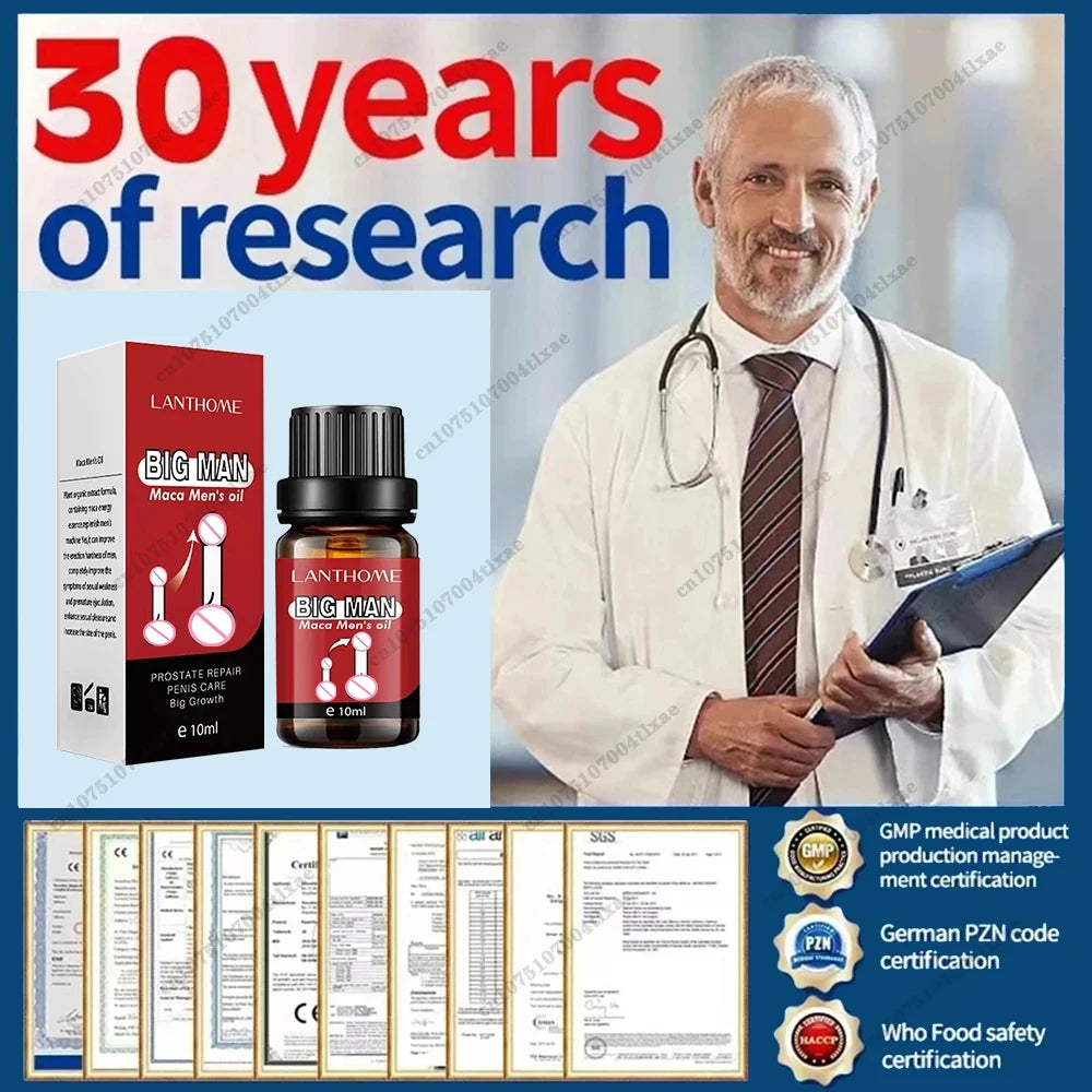 Penies Enlargment Oil Penis Thickening Growth Increase Big Dick Enlarge For Men Enhanced Erection Delay Ejaculation Big Cock Oil