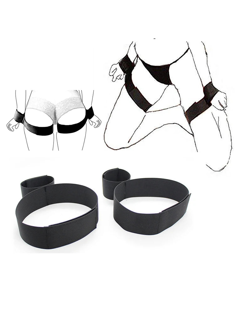 Bondage Kit BDSM Restraints Fetish Erotic Sex Toys For Couples Women Bandage Slave Collars Obedience Handcuffs Master Adult Game