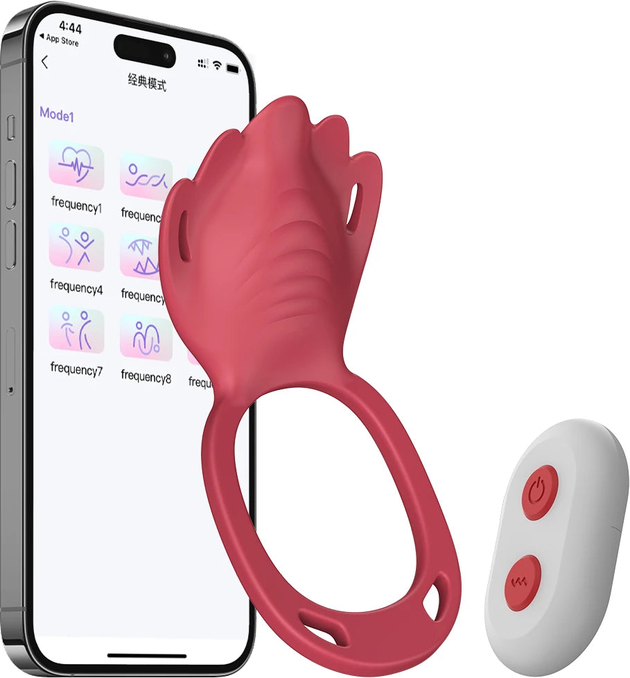 Wireless APP Wearable Panty Vibrator for Women Vibrating Clitoral Stimulator Penis Ring for Men Female Sex Toy Couples Sex Games