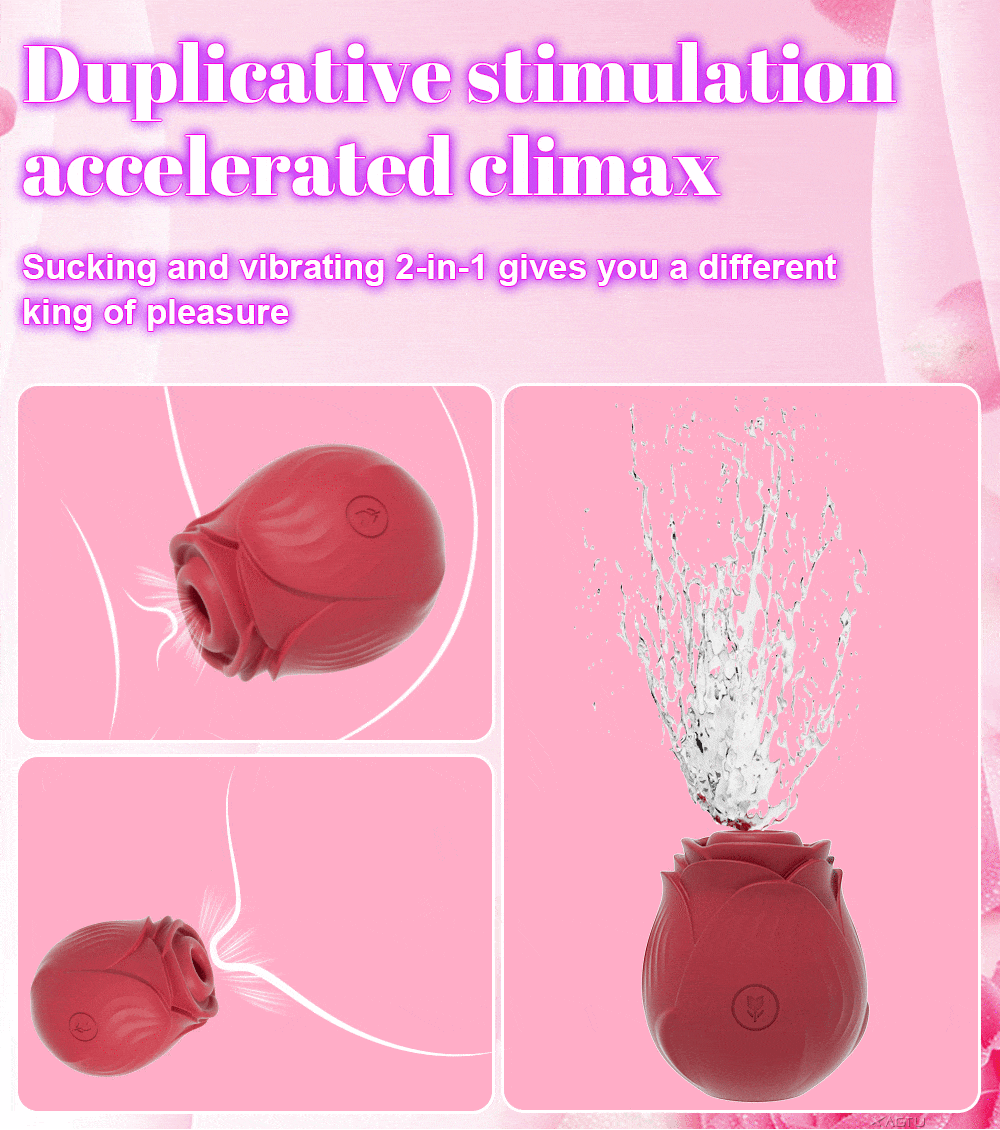 Powerful Sucking Vibrator for Women Vacuum Clitoris Stimulator Female Oral Nipple Clit Sucker Vibrating Adults Sex Rose-Toys