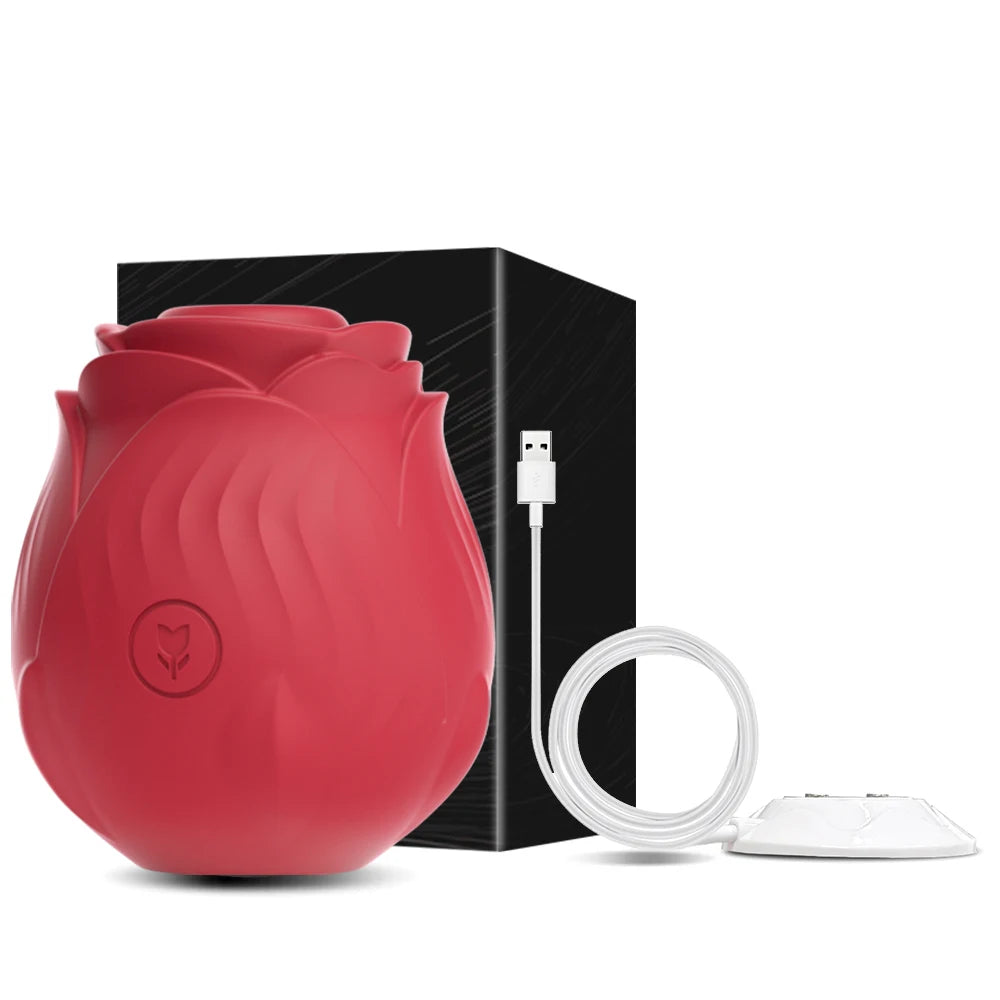 Powerful Sucking Vibrator for Women Vacuum Clitoris Stimulator Female Oral Nipple Clit Sucker Vibrating Adults Sex Rose-Toys