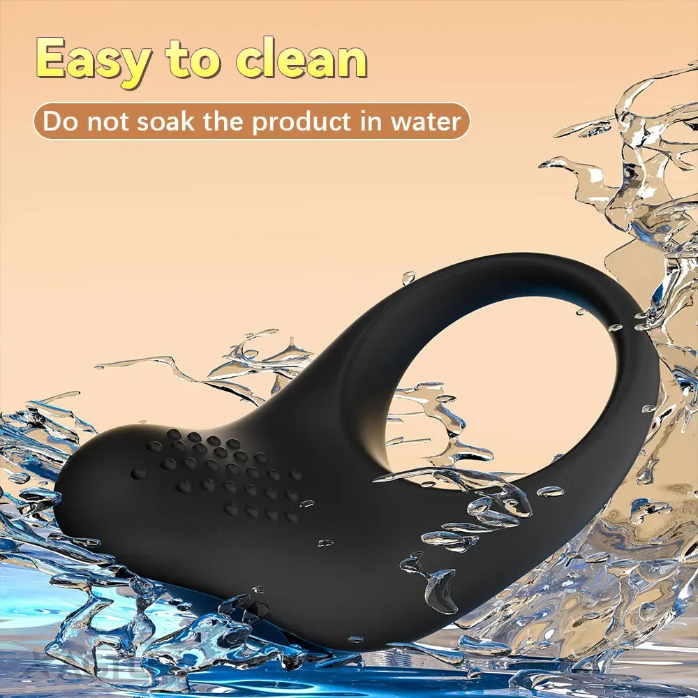 Ring Penis APP Control Vibrator Clitoris Stimulator Cock for Men Delay Ejaculation Sex Toys Lock Penisring Adult Male Couples