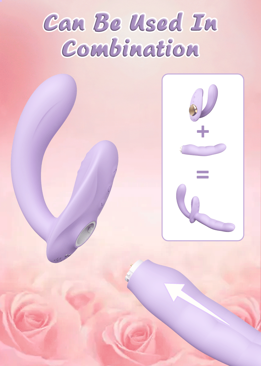 APP Control Double-Ended Vibrator for Women G-Spot Dildo Penis Removable Vagina Vibrating Adult Sex Toys for Lesbian Couples
