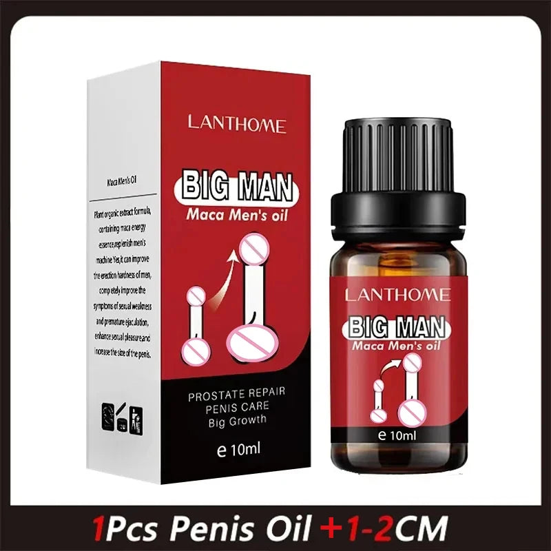 Penies Enlargment Oil Penis Thickening Growth Increase Big Dick Enlarge For Men Enhanced Erection Delay Ejaculation Big Cock Oil
