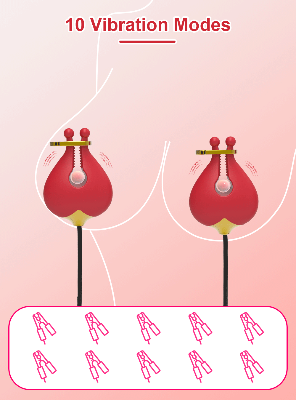 Nipple Toys for Adult Vibrator Masturbation for Women Couple Nipple Vagina Vibrating Sex Games Vibrator Stimulator Sex Toys